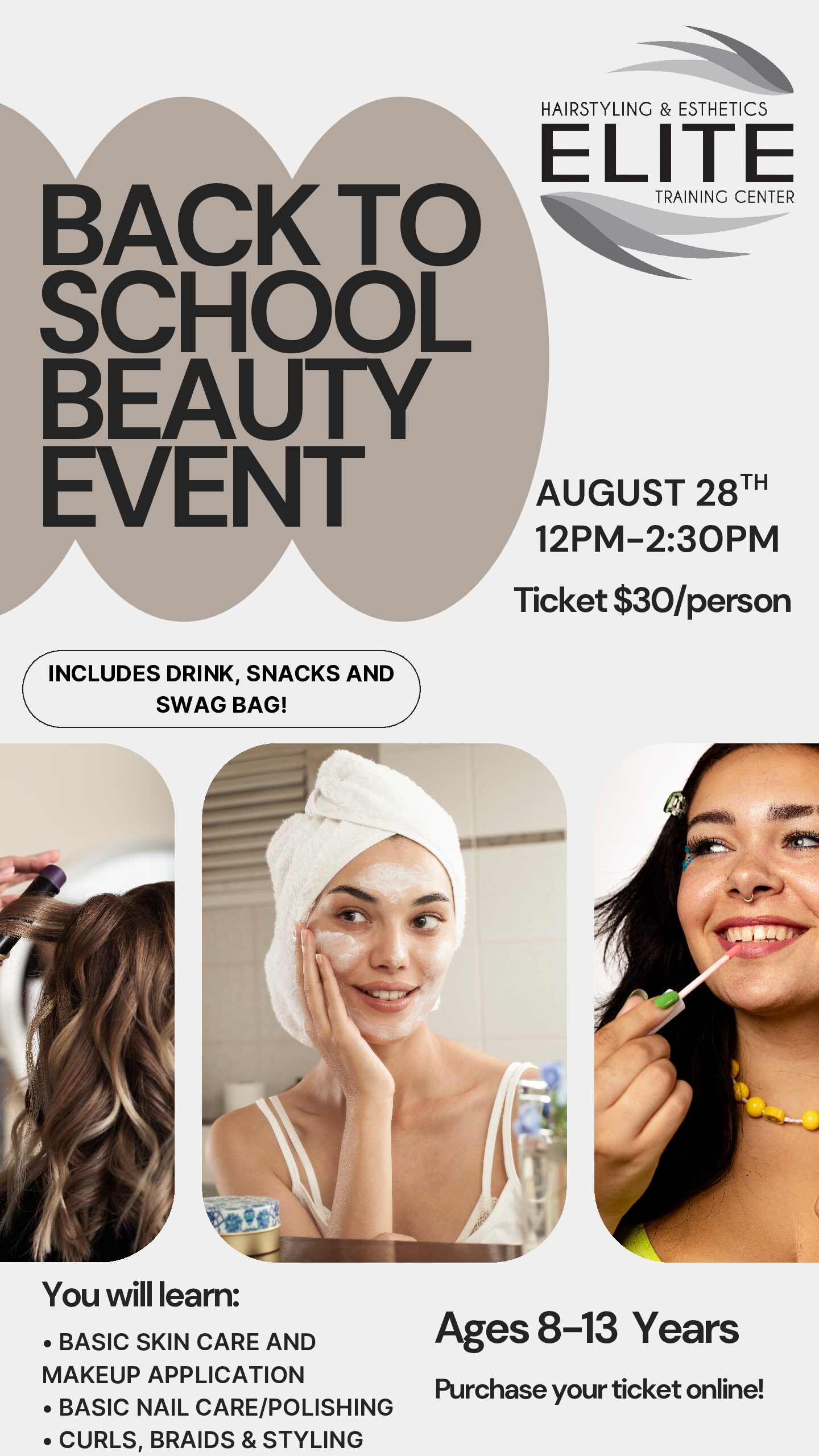 Back To School Beauty Event