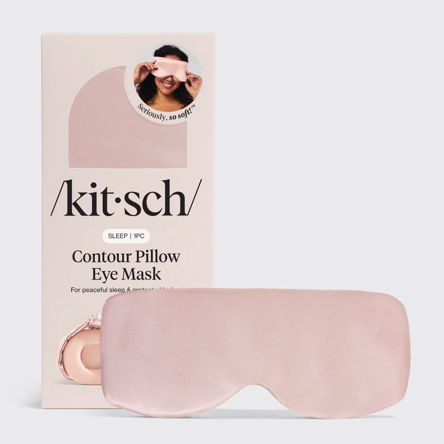 Kitsch Contour Pillow Eye Mask PINK