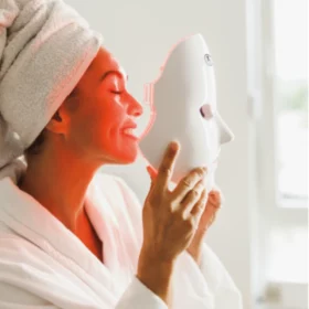 Relaxus Beauty LED Light Therapy Face Shield