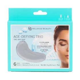 Relaxus Age-Defying Trio Hydrogel Eye Masks (6 pack)