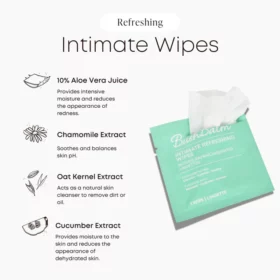 Bush Balm - Intimate Refreshing Wipes (15 per pack)
