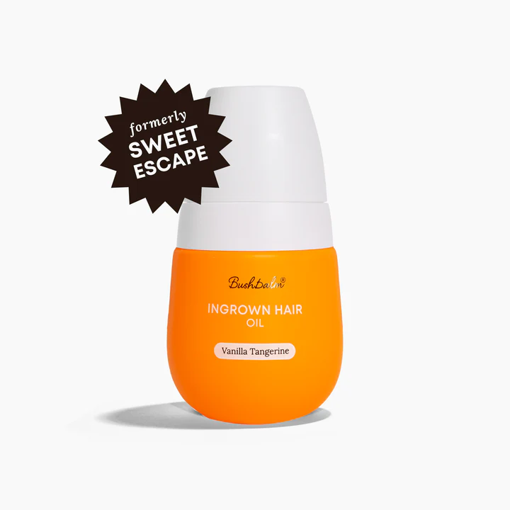 Bush Balm Vanilla Tangerine Ingrown Hair Oil